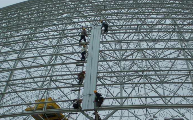 四平网架装配好以后应当留神哪八项验收事件